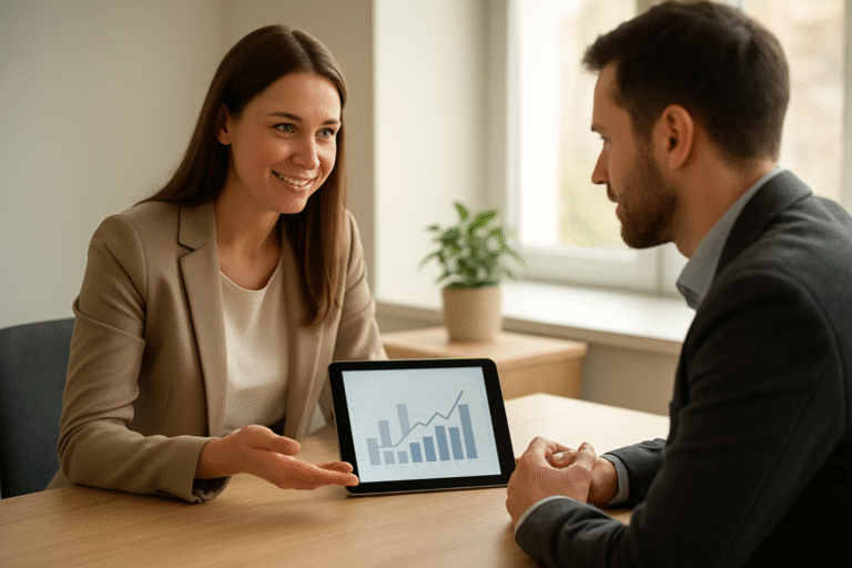 Titelbild zu „KI im Finanzmarketing: Wie Finanzdienstleister mit Content Vertrauen aufbauen“