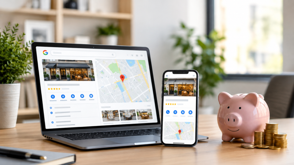 Titelbild zu „Google Business Profile senken KMU-Marketingkosten“