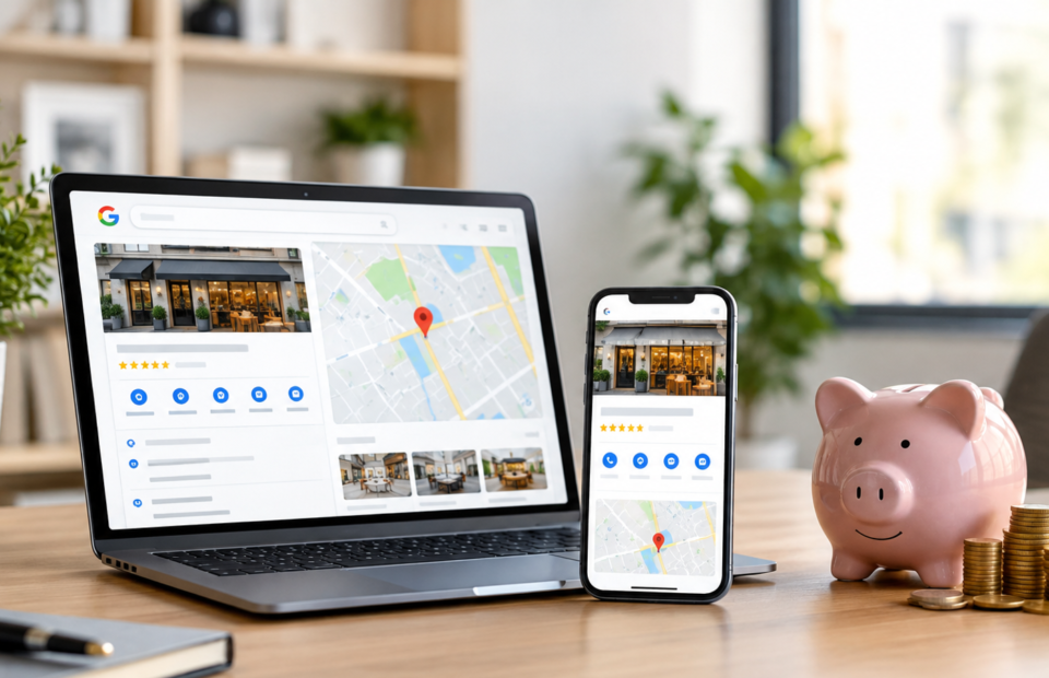 Titelbild zu „Google Business Profile senken KMU-Marketingkosten“